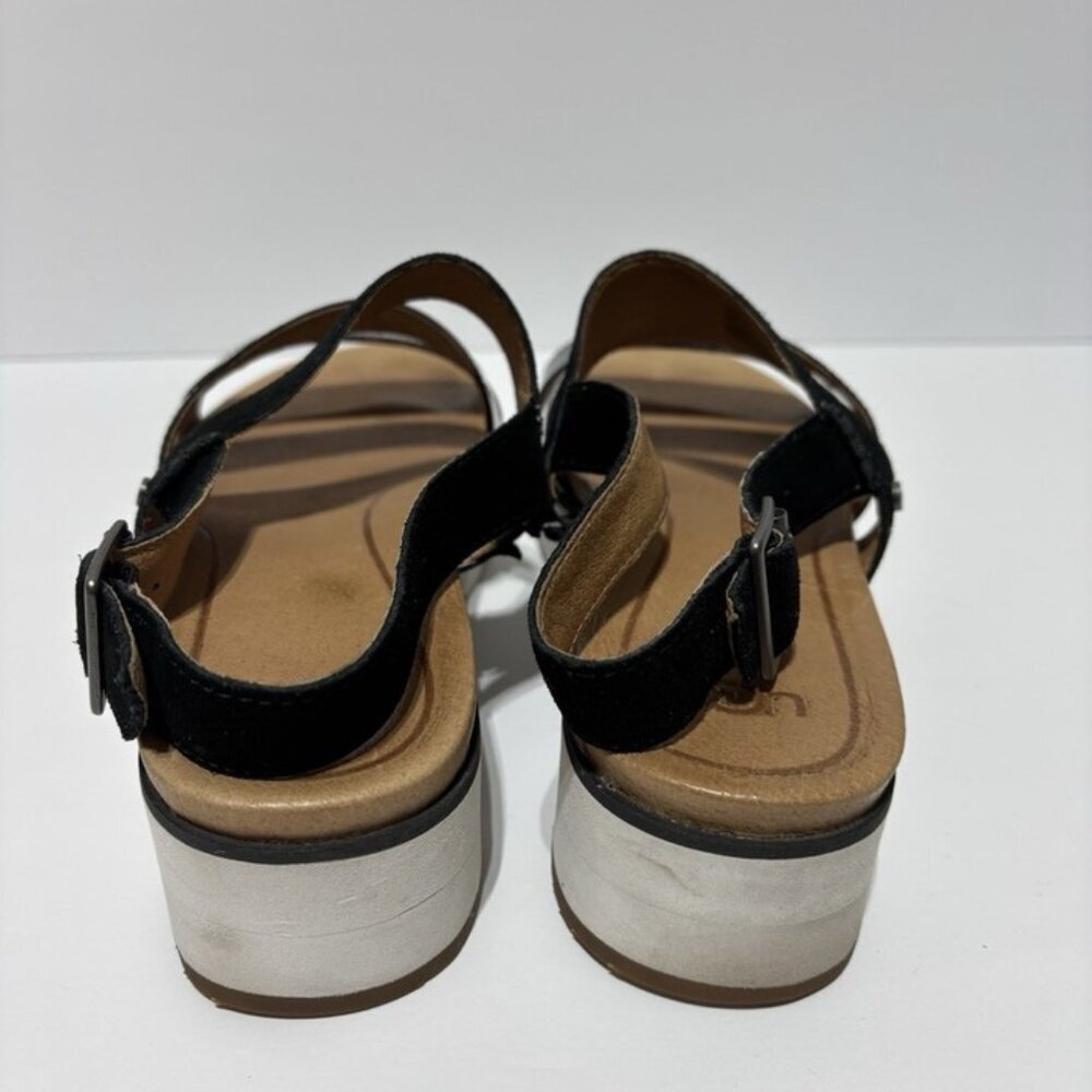 UGG Women’s Braelynn Black Slingback Sandals, Size 8.5 M - Picture 4 of 6